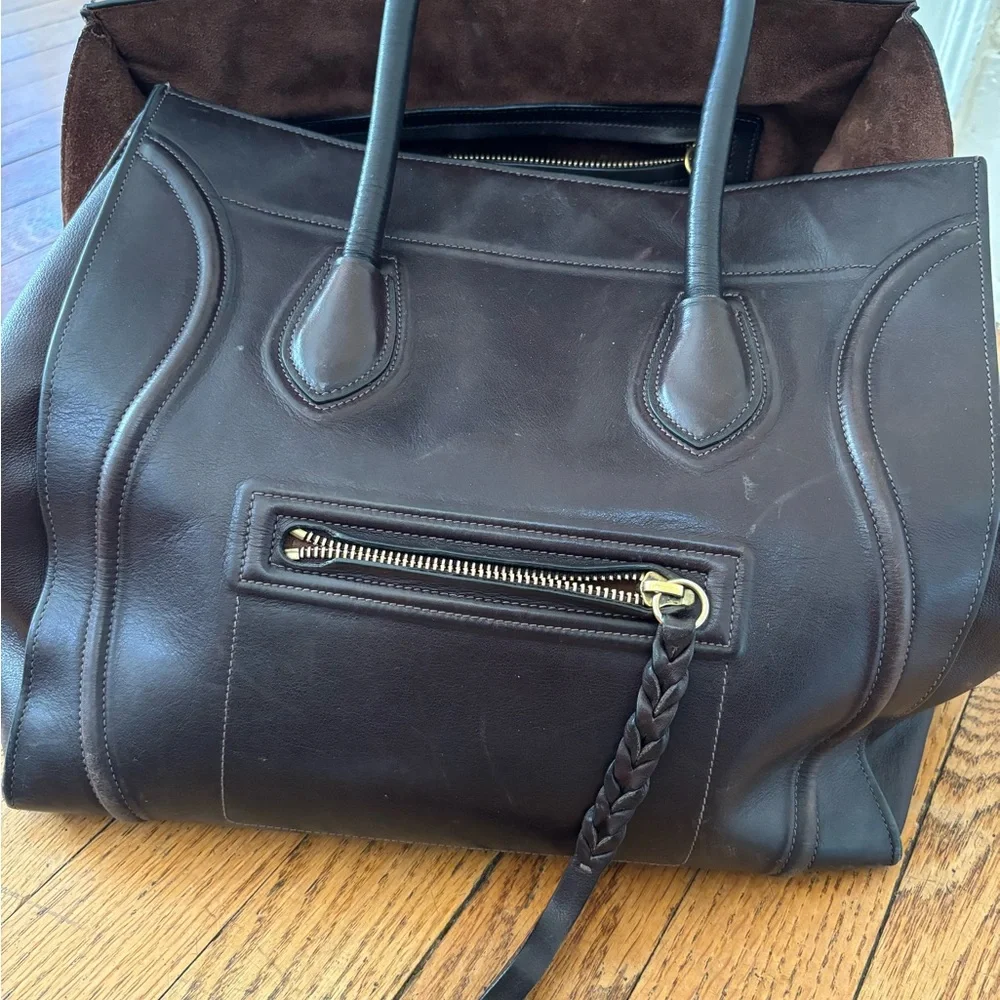 Authentic Celine tote originally 2800 beautiful leather - Picture 4 of 6